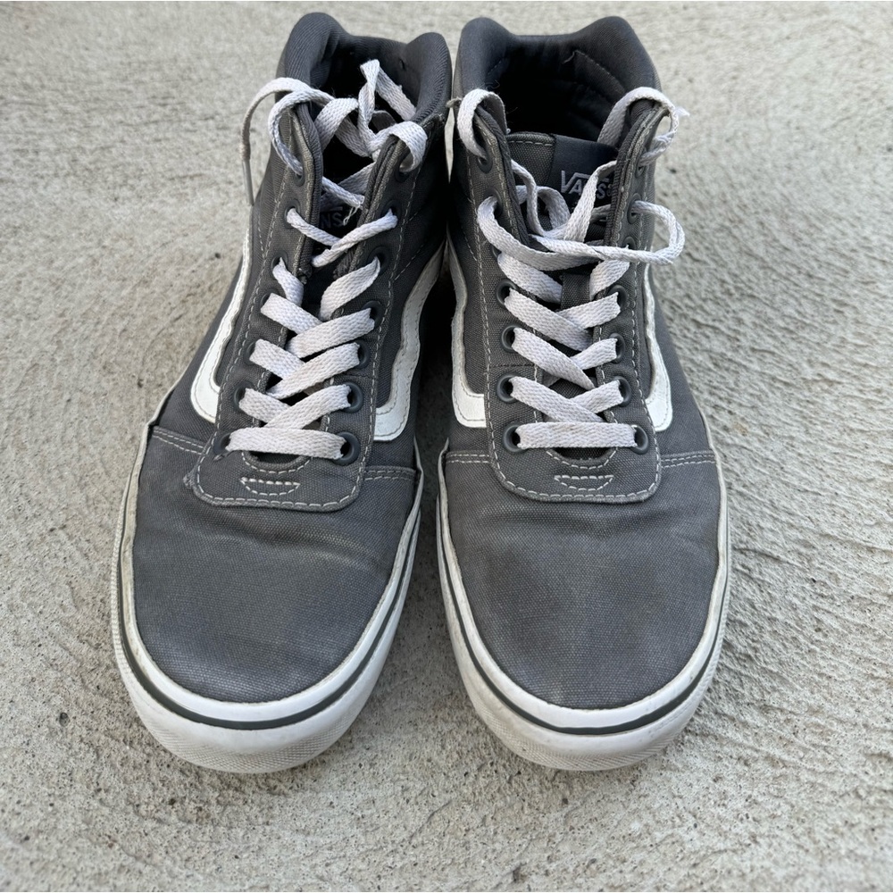 Grey Vans High Tops